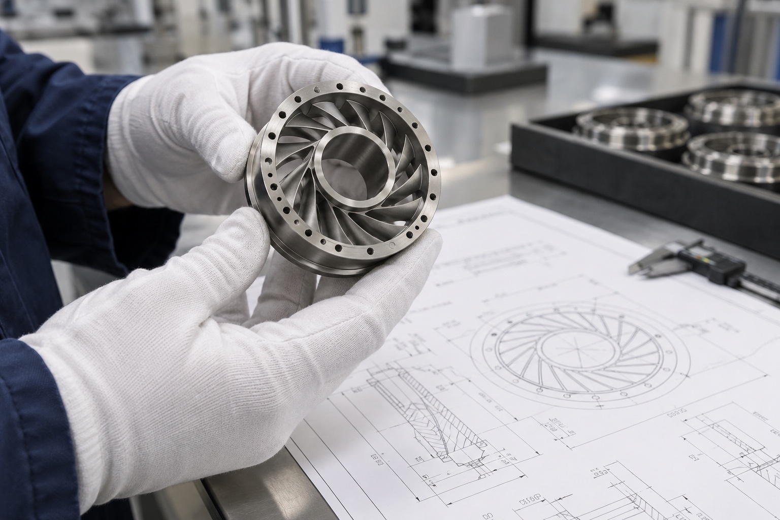 Inconel 718燃油喷嘴旋流器加工如何控制叶道与微孔？