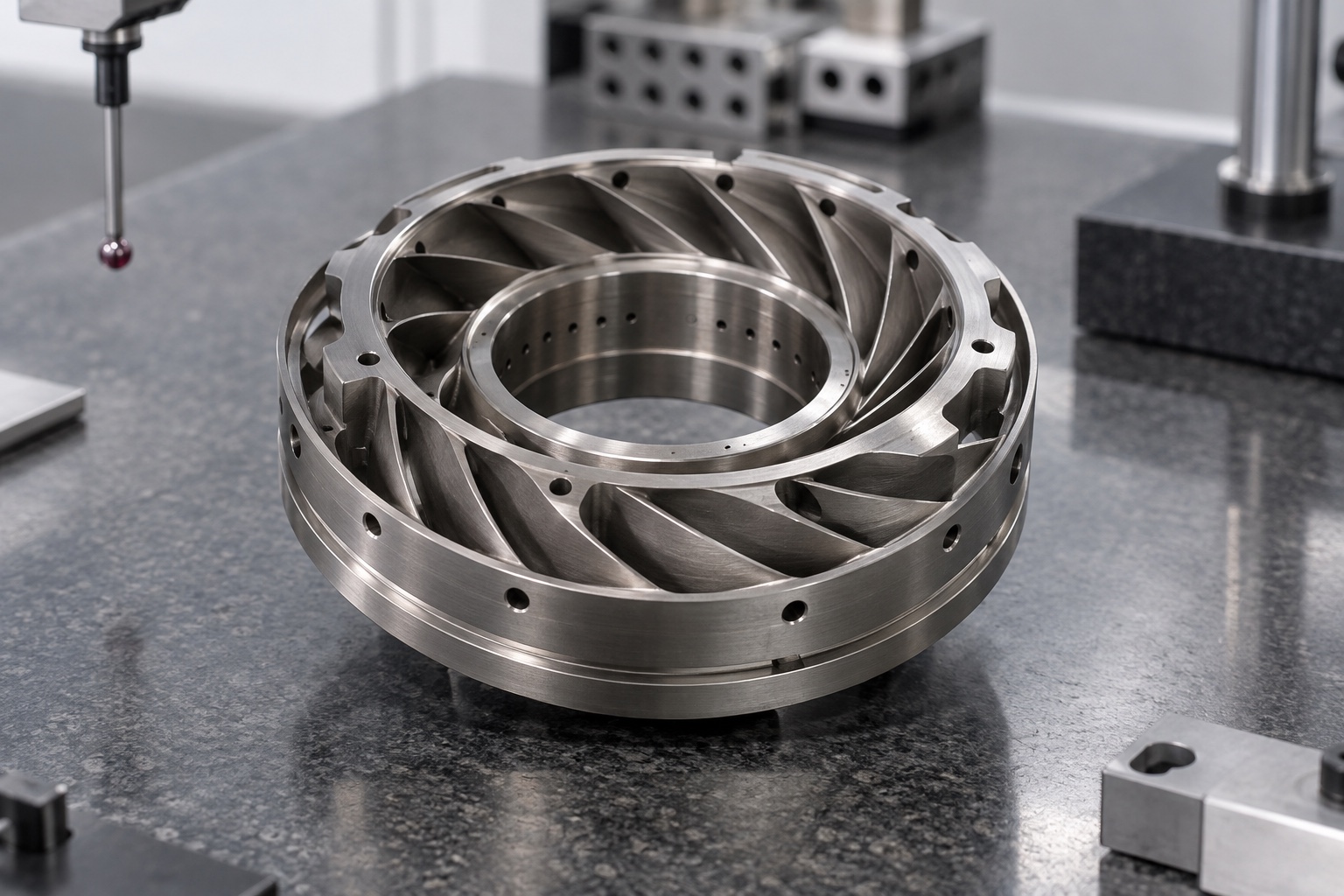 航空Inconel 718燃油喷嘴旋流器精密加工